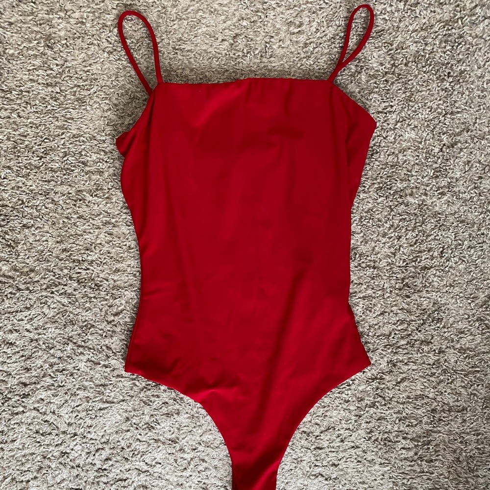 Red Bodysuit